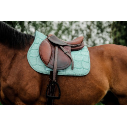 Almofada de sela Riding World Sunshine Verde claro Almofada de sela Riding World Sunshine Verde claro