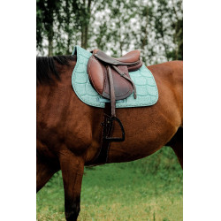 Almofada de sela Riding World Sunshine Verde claro Almofada de sela Riding World Sunshine Verde claro
