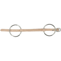 Mors en cuir Feeling avec gourmette