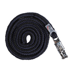 Longe Catherine com mosquetão anti-pânico HKM Azul escuro / preto