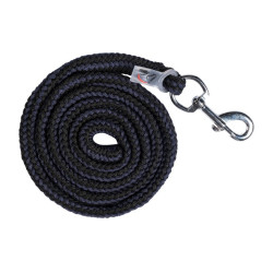 Longe Catherine com mosquetão HKM Azul escuro / preto