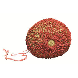 Rede para feno com focinheira HKM Vermelho