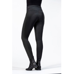 Legging Cosy Style com fundo integral em silicone HKM Preto