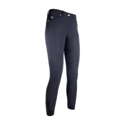 Calça LG Basic com assento completo em silicone HKM Azul escuro