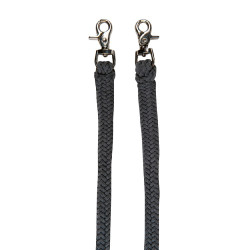 Cabezada etológica Strass com rédeas / longas HKM Cinza / uva Cinzento Cabezada etológica Strass com rédeas / longas HKM Cinza / uva Cinzento