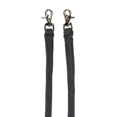 Cabezada etológica Strass com rédeas / longas HKM Cinza / uva Cinzento Cabezada etológica Strass com rédeas / longas HKM Cinza / uva Cinzento