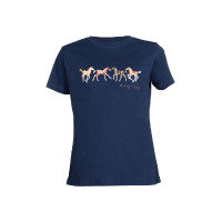Kinder T-shirt Pony Club HKM Azul escuro Kinder T-shirt Pony Club HKM Azul escuro