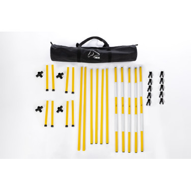Conjunto de salto HKM Hobby Horsing Amarelo Conjunto de salto HKM Hobby Horsing Amarelo