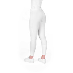 Calça Je t'aime Equithème Elsa infantil Branco