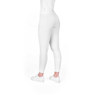 Calça Je t'aime Equithème Elsa infantil Branco