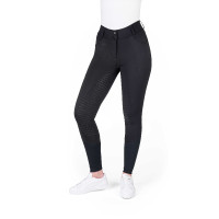 Calça Je t'aime Equithème Elsa infantil Azul / cinza