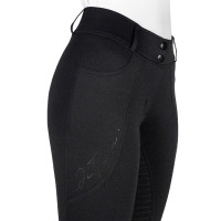 Calça Je t'aime Equithème Elsa infantil Azul / cinza