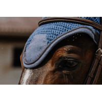Touca anti-mosca Equithème Chic Azul Touca anti-mosca Equithème Chic Azul