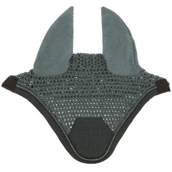 Touca anti-mosca Equithème Chic Cinzento