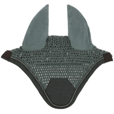 Touca anti-mosca Equithème Chic Cinzento