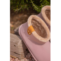 Botas forradas Pénélope Cinza glaciar