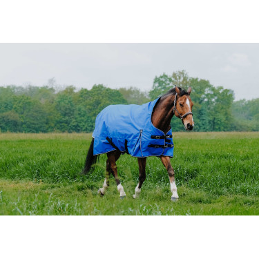 Cobertura Equithème Tyrex Aisance 1200D Pescoço Alto Azul royal Cobertura Equithème Tyrex Aisance 1200D Pescoço Alto Azul royal