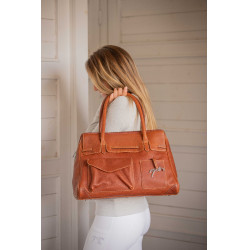 Bolsa Pénélope Maëlys Modelo Grande Conhaque Castanho Bolsa Pénélope Maëlys Modelo Grande Conhaque Castanho