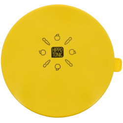 Tampa Hippotonic Balde Maçãs e Cenouras Amarelo