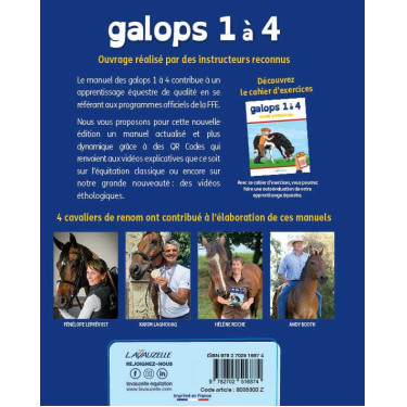 Galopes 1 a 4 com vídeos Lavauzelle Galopes 1 a 4 com vídeos Lavauzelle
