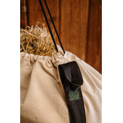 Saco de feno Hippotonic de transporte Cru Bege Saco de feno Hippotonic de transporte Cru Bege