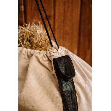 Saco de feno Hippotonic de transporte Cru Bege Saco de feno Hippotonic de transporte Cru Bege