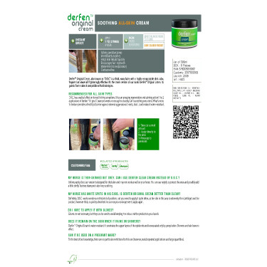 Creme Animaderm Derfen™ Original