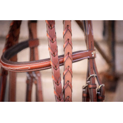 Bridão Hunter US Pénélope Avelã / castanho-claro Bridão Hunter US Pénélope Avelã / castanho-claro