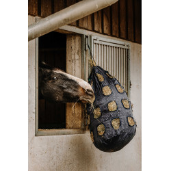 Saco de feno Hippotonic com buraco Azul-marinho