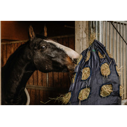 Saco de feno Hippotonic com buraco Azul-marinho Saco de feno Hippotonic com buraco Azul-marinho