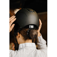 Redinha para cabelo Equithème Shiny Preto Redinha para cabelo Equithème Shiny Preto