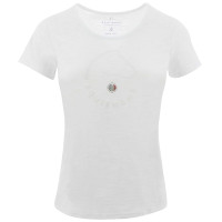 Camiseta Equithème Claire Branco Camiseta Equithème Claire Branco