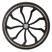 Sulky-Rad Finn-Tack Contender C6 28' (einzeln) Preto