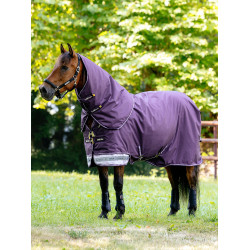 Capa impermeável LeMieux Arika Ripstop 200g Zimbro Violeta Capa impermeável LeMieux Arika Ripstop 200g Zimbro Violeta