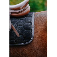 Almofada de sela Equithème Quadri Preto Almofada de sela Equithème Quadri Preto