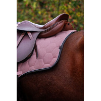 Almofada de sela Equithème Quadri Rosa