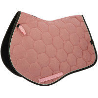 Almofada de sela Equithème Quadri Rosa