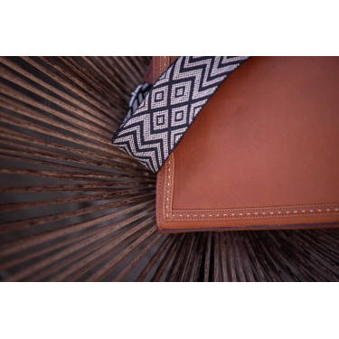 Bolsa Pénélope Romane Conhaque Castanho Bolsa Pénélope Romane Conhaque Castanho