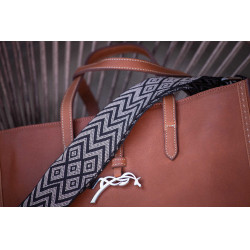 Bolsa Pénélope Romane Conhaque Castanho Bolsa Pénélope Romane Conhaque Castanho