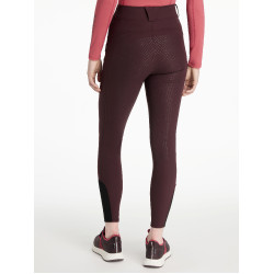 Legging LeMieux escovado Amy feminino Ameixa escura Violeta