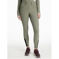 Legging LeMieux escovado Amy feminino Alecrim Verde