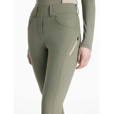 Legging LeMieux escovado Amy feminino Alecrim Verde