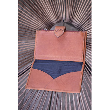 Carteira Pénélope Bertille Conhaque Castanho