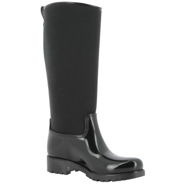 Botas de chuva Equithème Je t'aime Preto