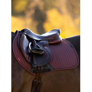 Tapis Eurojump LeMieux Essence Square Ameixa escura Violeta