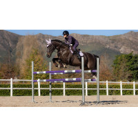 Almofada LeMieux Merino+ Camurça Close Contact Square Lilás Violeta