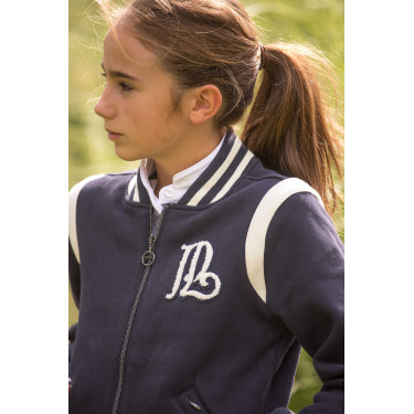 Suéter Pénélope University Marinho / branco sujo Azul-marinho Suéter Pénélope University Marinho / branco sujo Azul-marinho