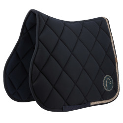 Almofada de sela Equithème Badge 2.0 Azul-marinho