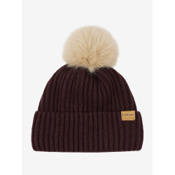 Gorro canelado LeMieux Clara Ameixa escura Violeta