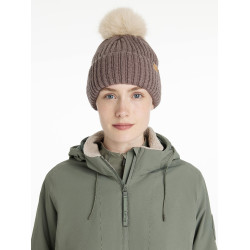 Gorro canelado LeMieux Clara Noz Castanho Gorro canelado LeMieux Clara Noz Castanho